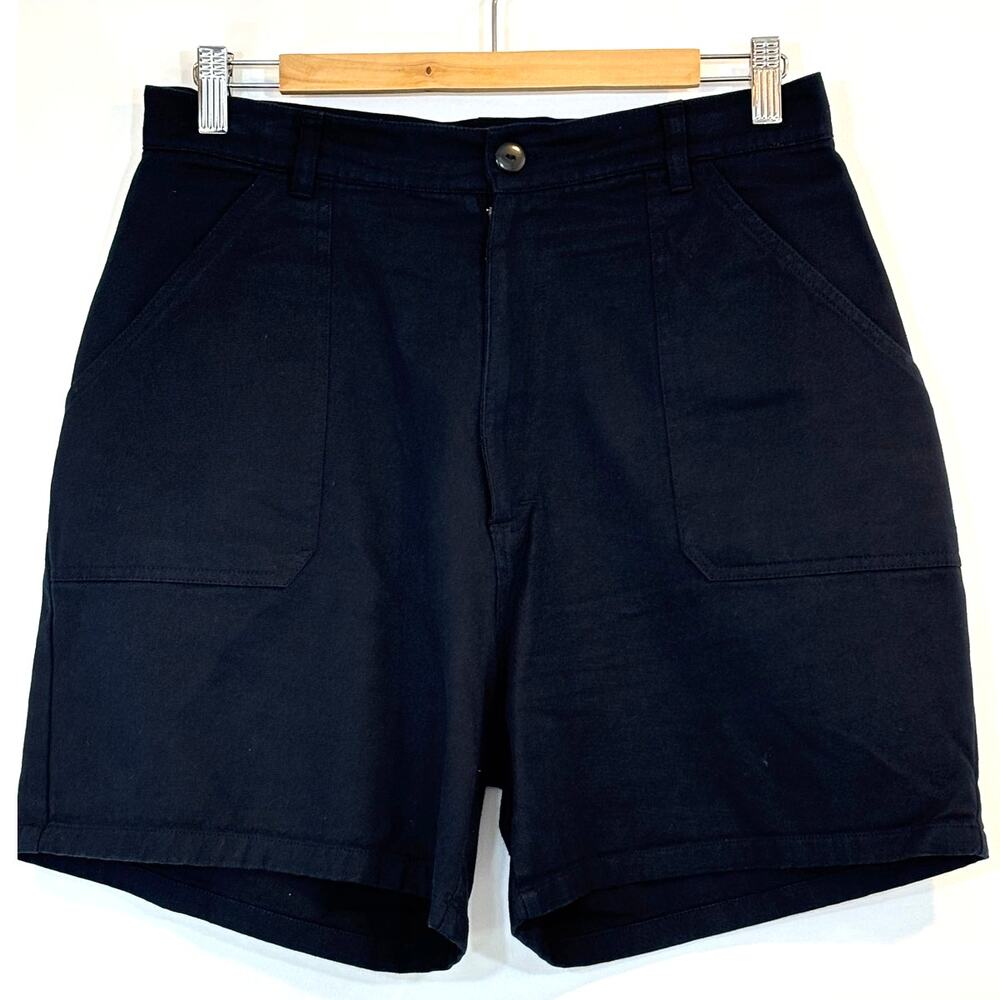Ragtop USA Junior's Black High Rise 100% Cotton Shorts Size 11/12